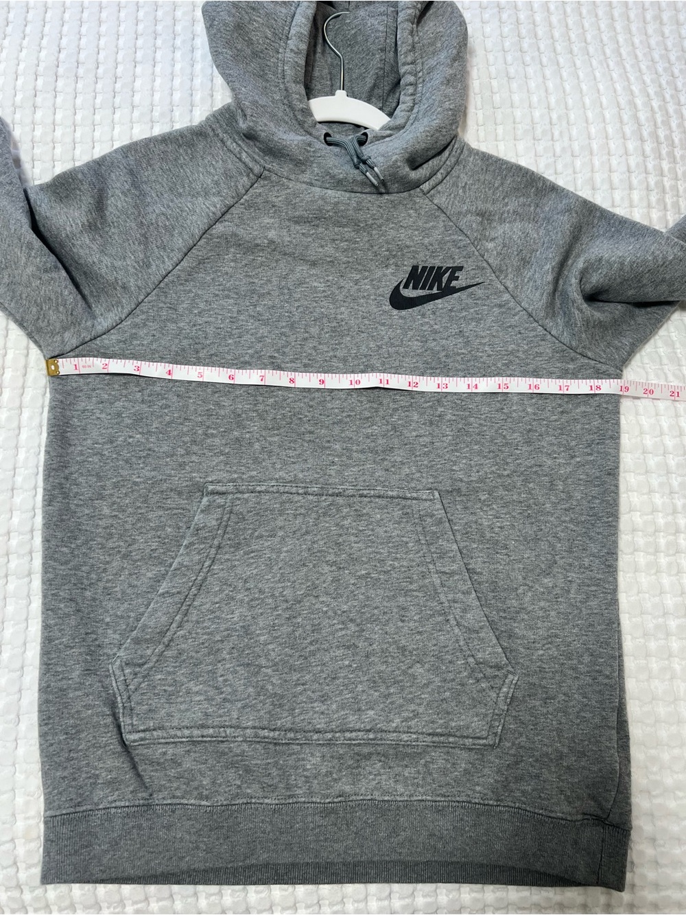 Nike Gray Pullover Hoodie - Picture 7 of 9